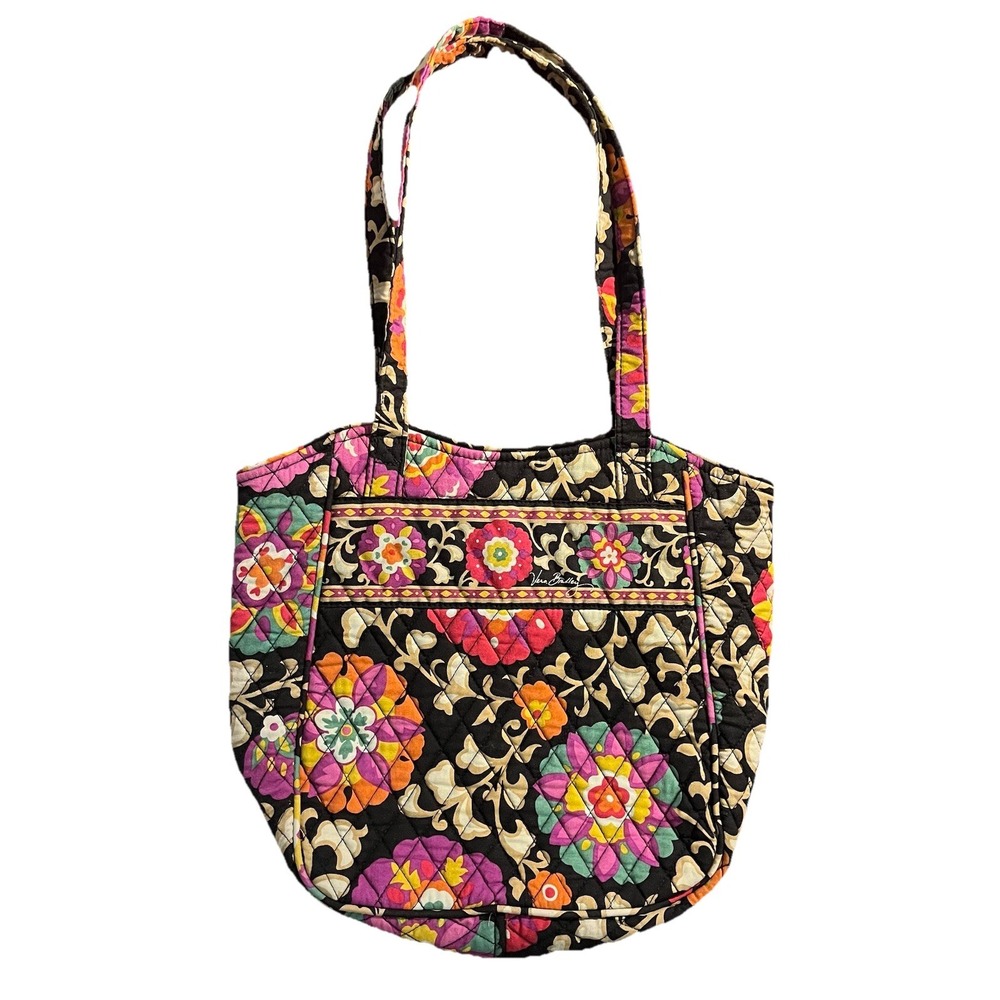 Vera Bradley Tote Suzani  Retired Print‎ 2011 Shoulder Bag Handbag Purse